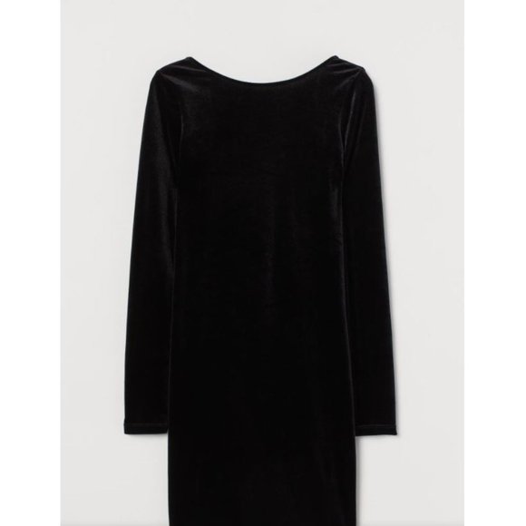 Pearl Strap Long Sleeve Dress - Picture 1 of 8